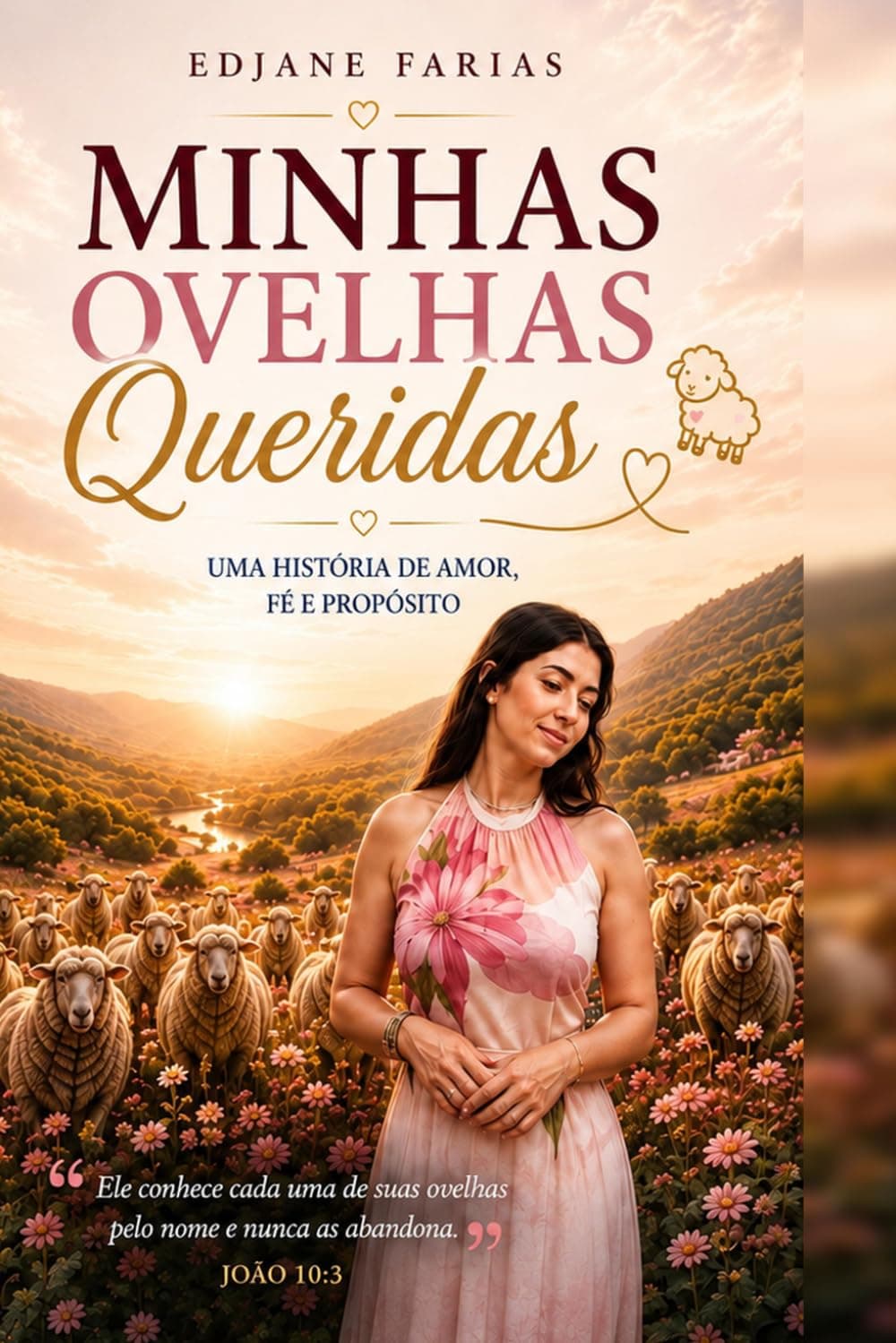 Capa do livro Minhas Ovelhas Queridas: Uma História de Amor, Fé e Propósito
